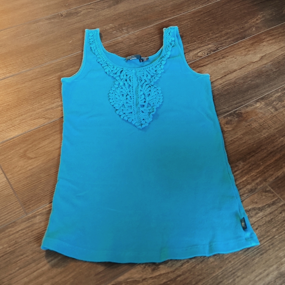Prana Tank with Crochet Detail